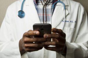 Medical doctor health care professional consultation