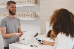 Online shopping e-commerce buying products delivery