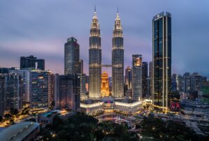 Kuala Lumpur city skyline Malaysia
