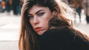 Attractive woman portrait
